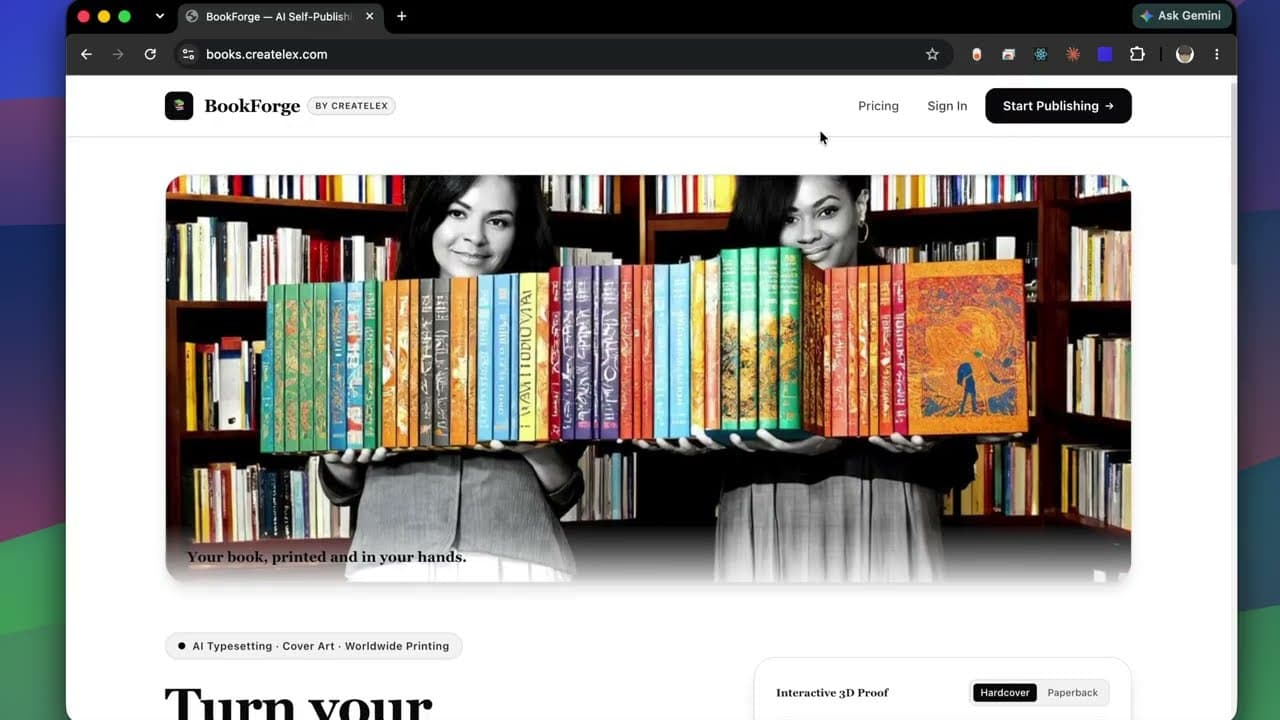 BookForge Walkthrough - From Manuscript to Printed Book in Under 10 Minutes